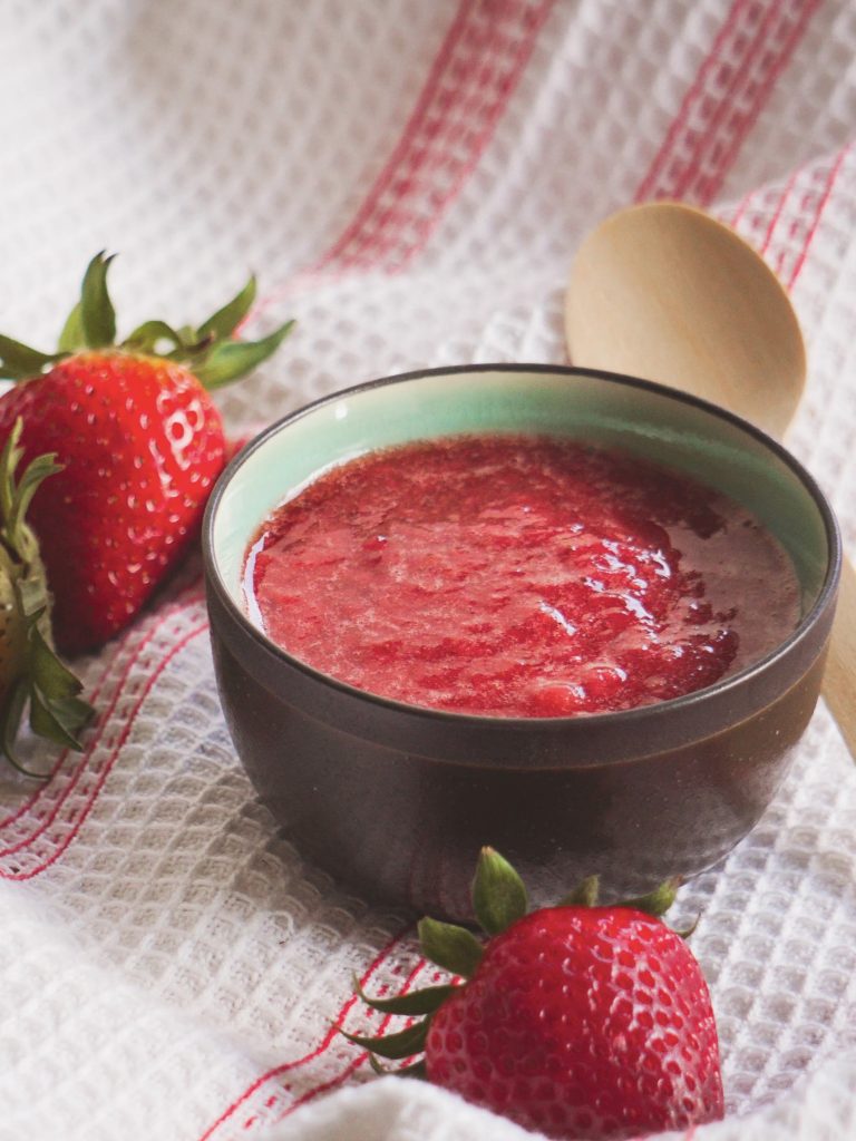 Strawberry sauce